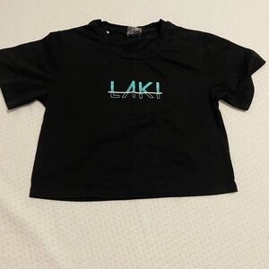 Black Women's Crop Top